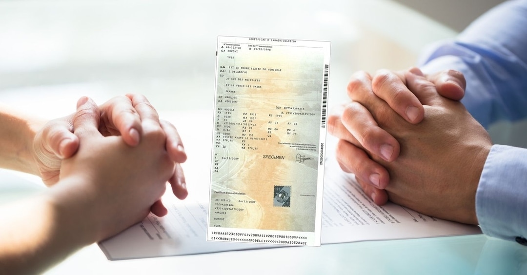 Changement Carte Grise (Mariage,Divorce,Décès) Formulaire